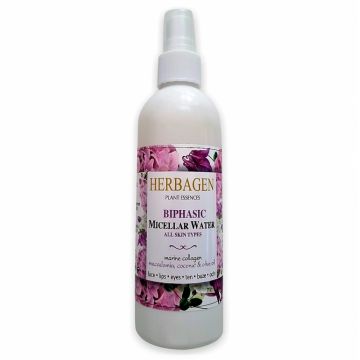 Apa micelara bifazica colagen marin 150ml - HERBAGEN