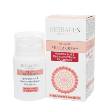 Balsam filler buze microsfere acid hialuronic colagen marin 30g - HERBAGEN