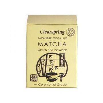 Ceai verde matcha pulbere eco 30g - CLEARSPRING