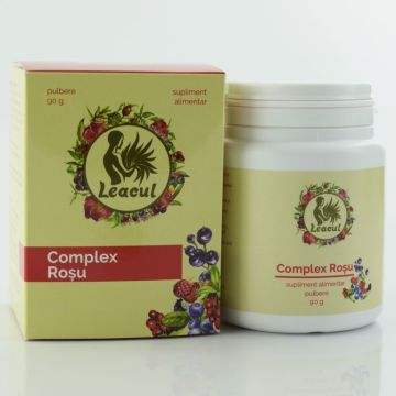 Complex rosu pulbere 90g - LEACUL