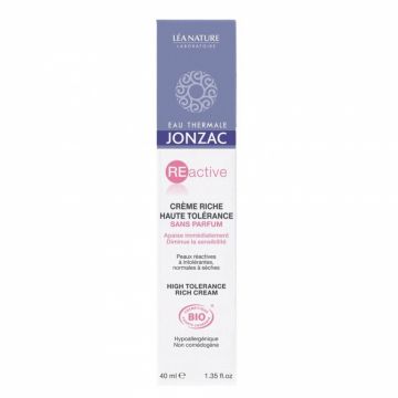 Crema ten sensibil normal uscat Reactive 40ml - JONZAC