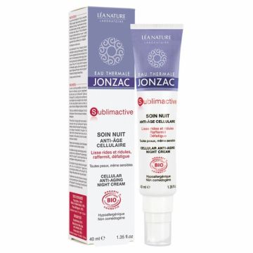 Crema tratament noapte antiage celular Sublimactive 40ml - JONZAC