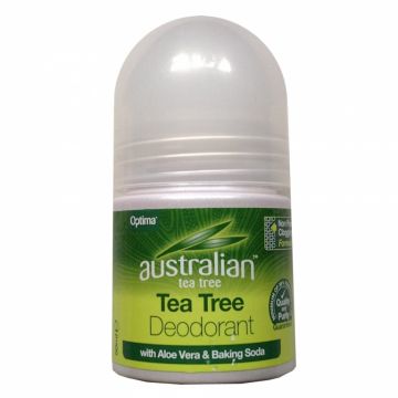 Deodorant roll on arbore ceai 50ml - OPTIMA HEALTH