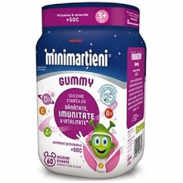 Minimartieni gummy imunitate vitalitate soc 60jl - WALMARK