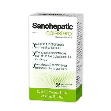 Sanohepatic colesterol 56cps - NATUR PRODUKT