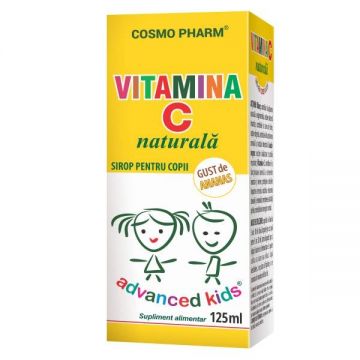 Sirop Vitamina C naturala copii 125ml - COSMO PHARM