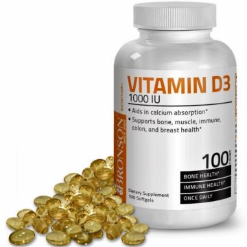 Vitamina D3 1000ui 60cps - BRONSON