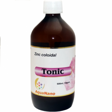 Zinc coloidal 10ppm Tonic 200ml - AQUA NANO