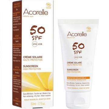 Crema fata protectie solara spf50 50ml - ACORELLE