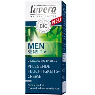 Crema ten hidratanta hranitoare Men Sensitiv 30ml - LAVERA