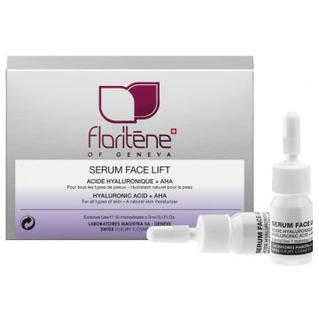 Fiola acid hialuronic AHA Serum Face Lift 3ml - FLORITENE