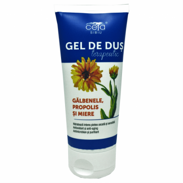 Gel dus terapeutic galbenele propolis miere 200ml - CETA SIBIU Gel dus terapeutic galbenele propolis miere 200ml - CETA SIBIU
