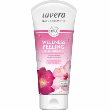 Gel dus trandafir salbatic hibiscus Wellness Feeling 200ml - LAVERA