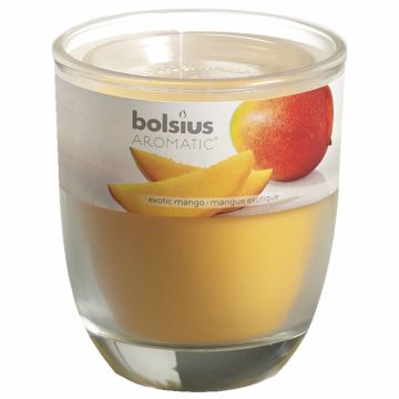 Lumanare parfumata pahar 23h mango 290g - BOLSIUS