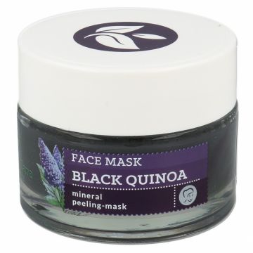 Masca peeling purificatoare detoxifianta quinoa neagra argila ghassoul Herbal Care 50ml - FARMONA