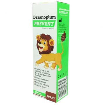 Spray par contra paduchilor Dezanoplum Prevent 100ml - NATUR PRODUKT