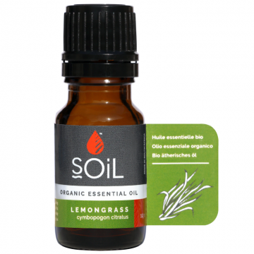 Ulei esential lemongrass organic 10ml - SOiL