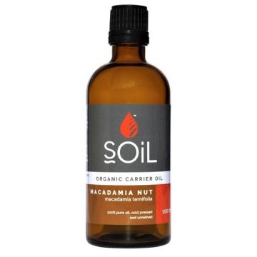 Ulei macadamia organic 100ml - SOiL