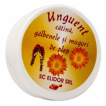 Unguent catina galbenele muguri plop 50g - ELIDOR