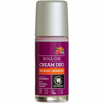 Deodorant roll on crema fructe padure 50ml - URTEKRAM