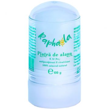 Deodorant stick piatra alaun 60g - SANTO RAPHAEL