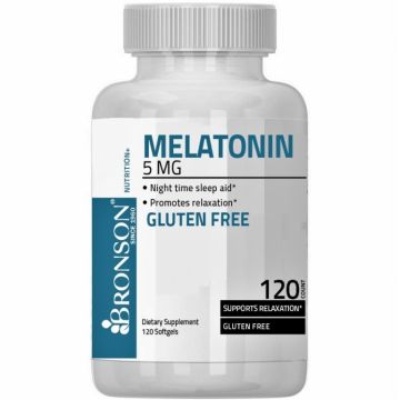 Melatonina 5mg 120cps - BRONSON