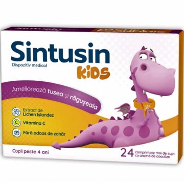 Sintusin kids fara zahar 24cp - NATUR PRODUKT