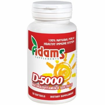 Vitamina D 5000ui 30cp - ADAMS