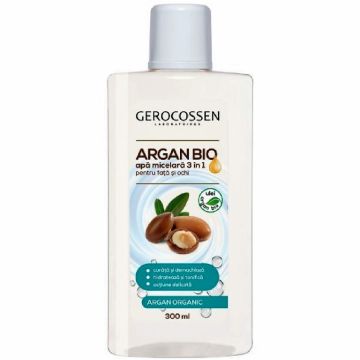 Apa micelara 3in1 fata ochi Argan Bio 300ml - GEROCOSSEN