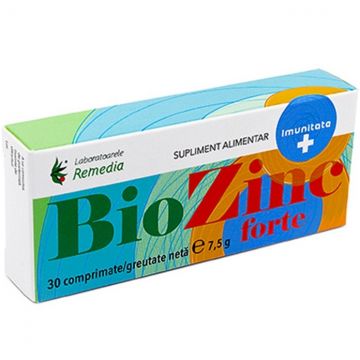BioZinc forte 25mg 30cp - REMEDIA