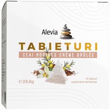 Ceai rooibos creme brule Tabieturi 12dz - ALEVIA