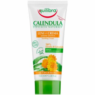 Crema calmanta galbenele aloe vera 100ml - EQUILIBRA