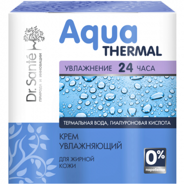 Crema hidratanta ten gras apa termala acid hialuronic 50ml - DR SANTE