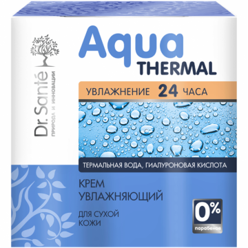 Crema hidratanta ten uscat apa termala acid hialuronic 50ml - DR SANTE