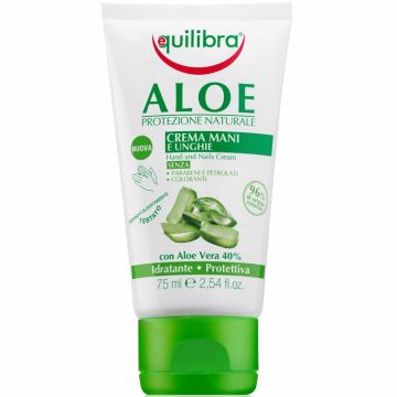 Crema maini unghii aloe vera 75ml - EQUILIBRA