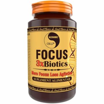 Focus 3xbiotics 40cps - KOMBUCELL