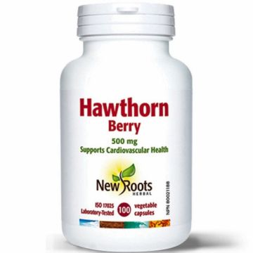 Hawthorn berry [paducel rosu]100cps - NEW ROOTS HERBAL