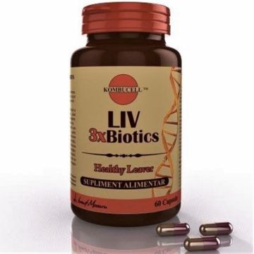 Liv 3xbiotics 60cps - KOMBUCELL