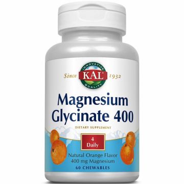 Magnesium Glycinate 400mg masticabile 60cp - KAL