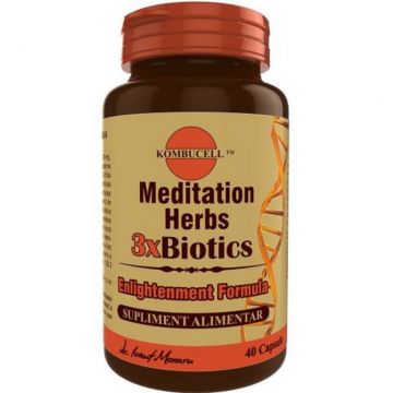 Meditation 3xbiotics 40cps - KOMBUCELL