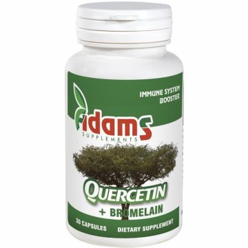 Quercetin 500mg bromelaina 30cps - ADAMS