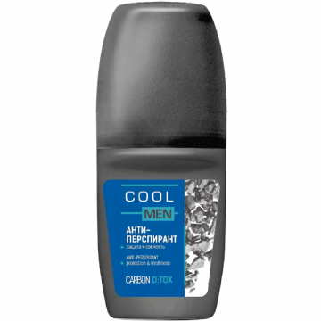 Roll on antiperspirant Detox Carbon 50ml - COOL MEN