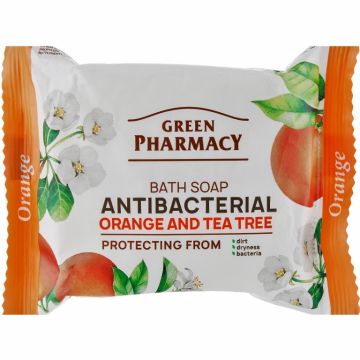Sapun toaleta antibacterian protector portocala arbore ceai 100g - ZELENAYA APTEKA