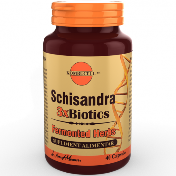 Schisandra 3xbiotics 40cps - KOMBUCELL