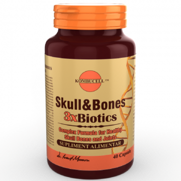 Skull&Bones 3xbiotics 40cps - KOMBUCELL