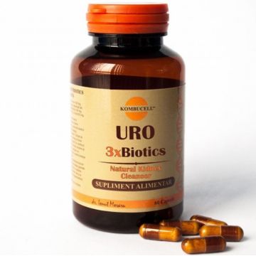 URO 3xbiotics 60cps - KOMBUCELL