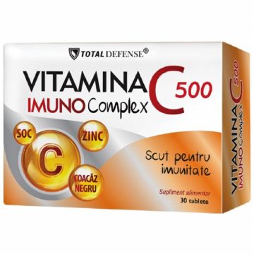 Vitamina C500 ImunoComplex 30cp - COSMO PHARM