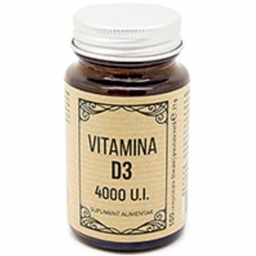 Vitamina D3 4000ui 100cp - REMEDIA