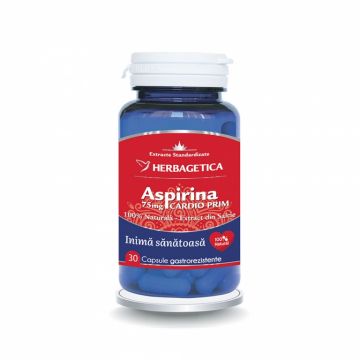 Aspirina naturala Cardio Prim 30cps - HERBAGETICA