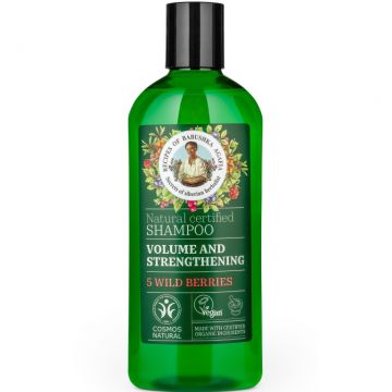 Sampon volum intarire 5fructe padure 260ml - GREEN AGAFIA